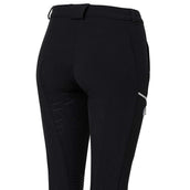 Mountain Horse Pantalon d'Équitation Frost Tech avec Silicone Fond de Peau Noir