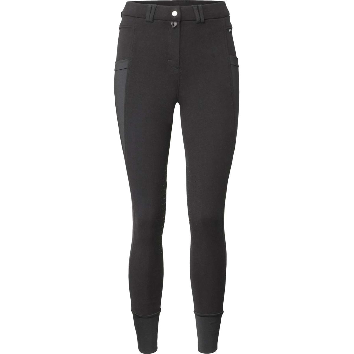 Mountain Horse Pantalon d'Équitation Alice Prise de Genou Noir