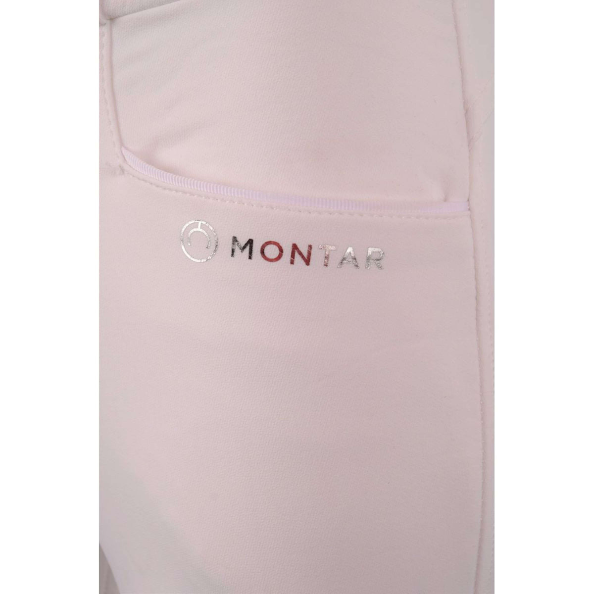 Montar Pantalon d'Équitation Molly Highwaist Full Grip Blanc