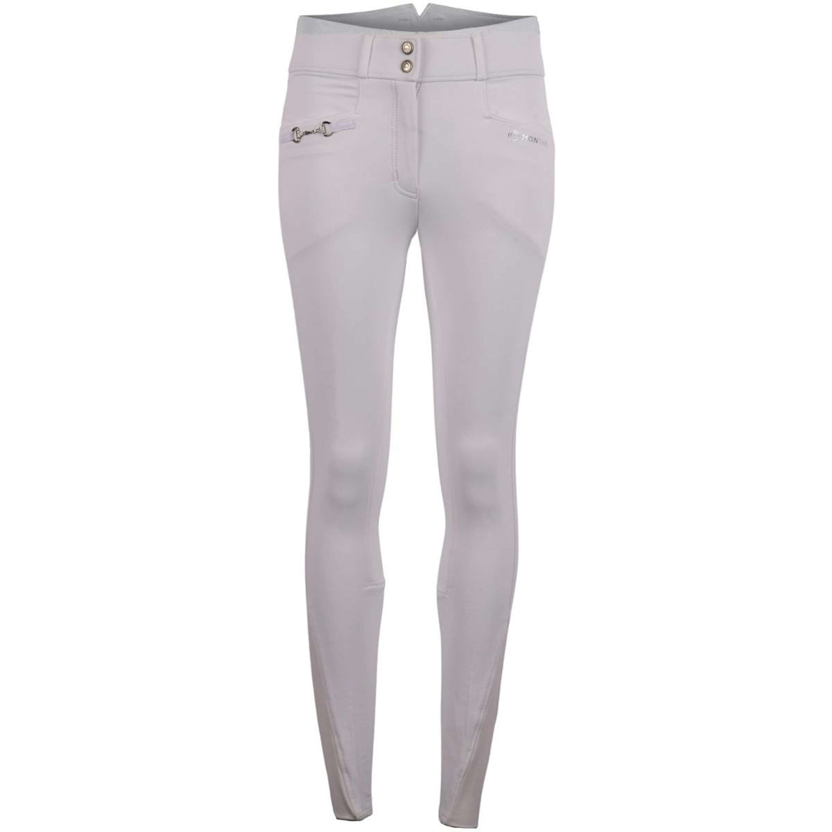 Montar Pantalon d'Équitation Molly Highwaist Full Grip Blanc