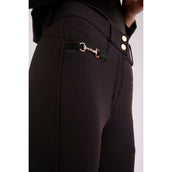 Montar Pantalon d'Équitation Molly Rosegold Highwaist Full Grip Noir