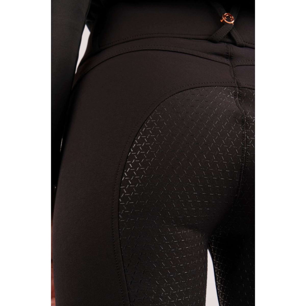 Montar Pantalon d'Équitation Molly Rosegold Highwaist Full Grip Noir