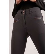 Montar Pantalon d'Équitation Molly Rosegold Highwaist Full Grip Gris