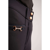 Montar Pantalon d'Équitation Molly Rosegold Highwaist Full Grip Marin