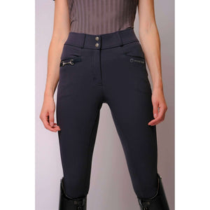 Montar Pantalon d'Équitation Molly Highwaist Full Grip Marin