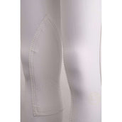 Montar Pantalon d'Équitation Essential Yati Highwaist Prise de Genou Blanc