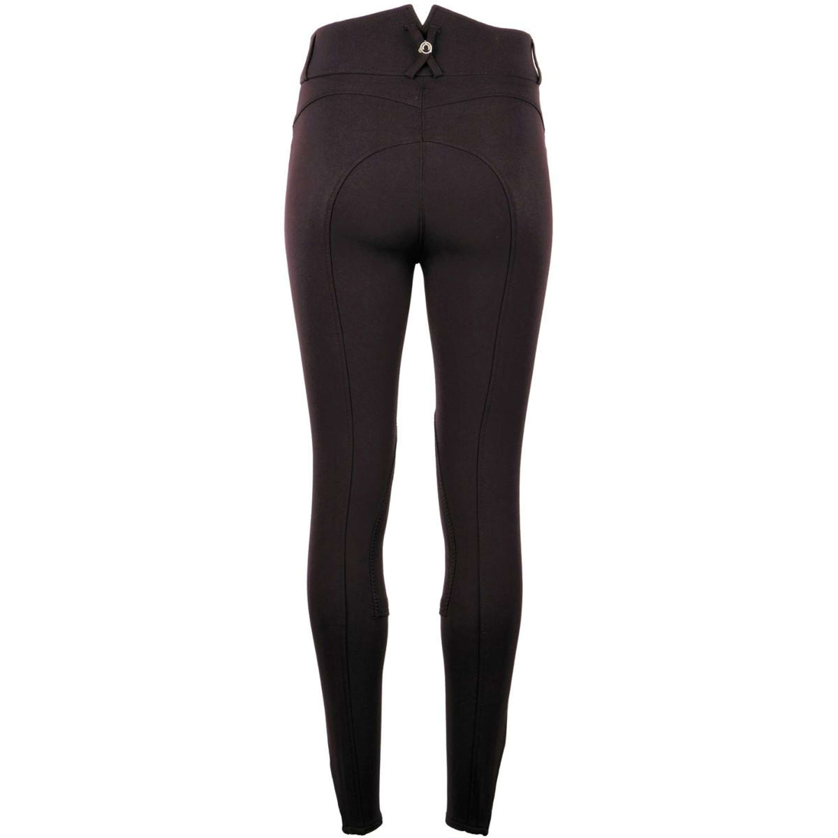 Montar Pantalon d'Équitation Ess Megan Highwaist Prise de Genou Noir