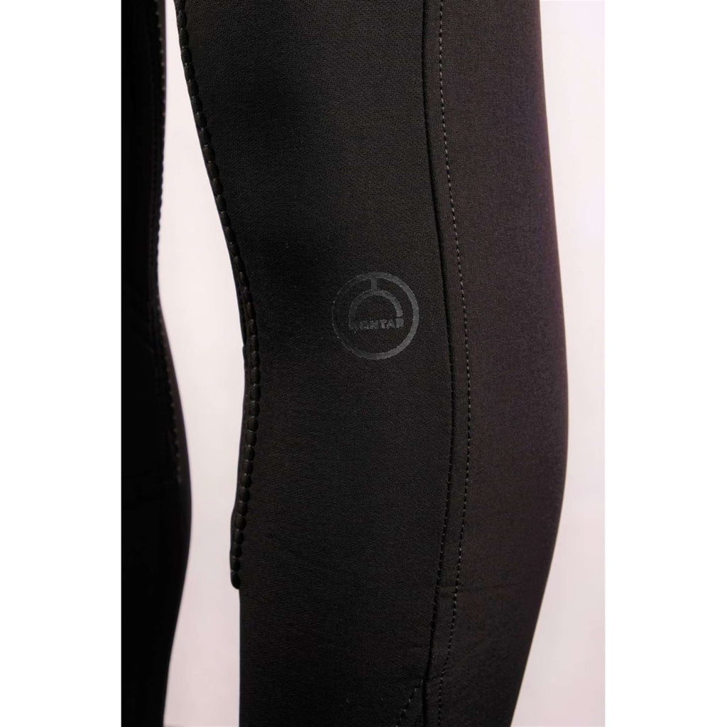 Montar Pantalon d'Équitation Ess Megan Highwaist Prise de Genou Noir