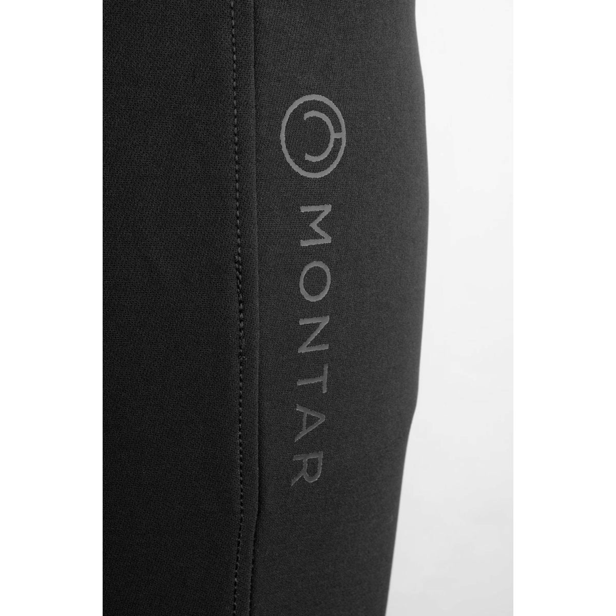 Montar Pantalon d'Équitation Ess Megan Highwaist Prise de Genou Noir