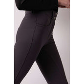 Montar Pantalon d'Équitation Megan Yati Highwaist Full Grip Gris