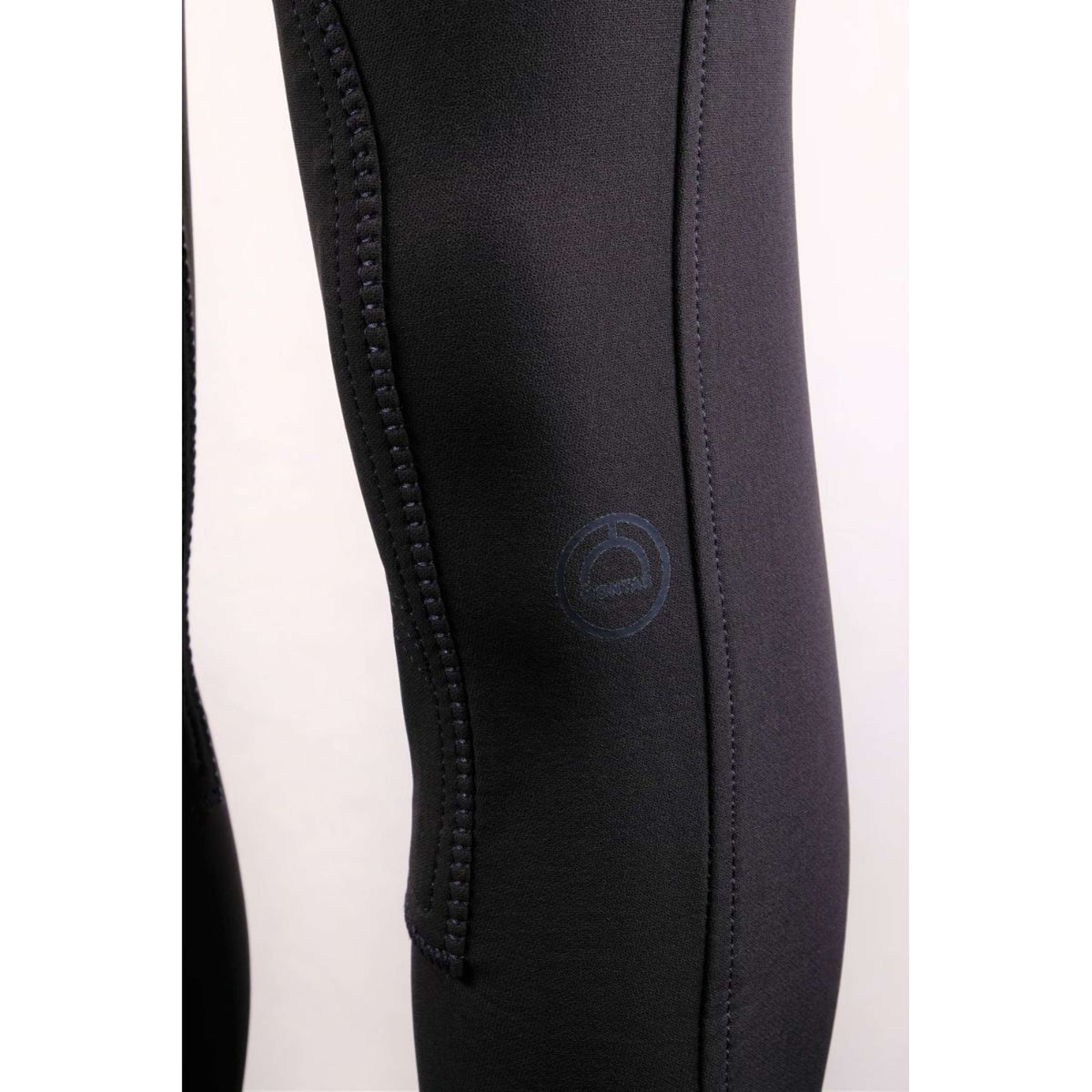 Montar Pantalon d'Équitation Essential Yati Highwaist Prise de Genou Marin