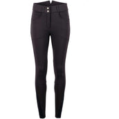 Montar Pantalon d'Équitation Essential Yati Highwaist Prise de Genou Marin