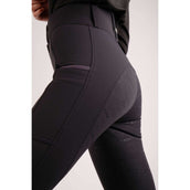 Montar Pantalon d'Équitation Madelyn Highwaist Full Grip Marin