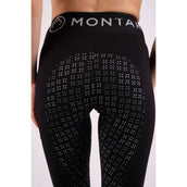 Montar Legging d'Équitation Selena Pull On Full Grip Noir