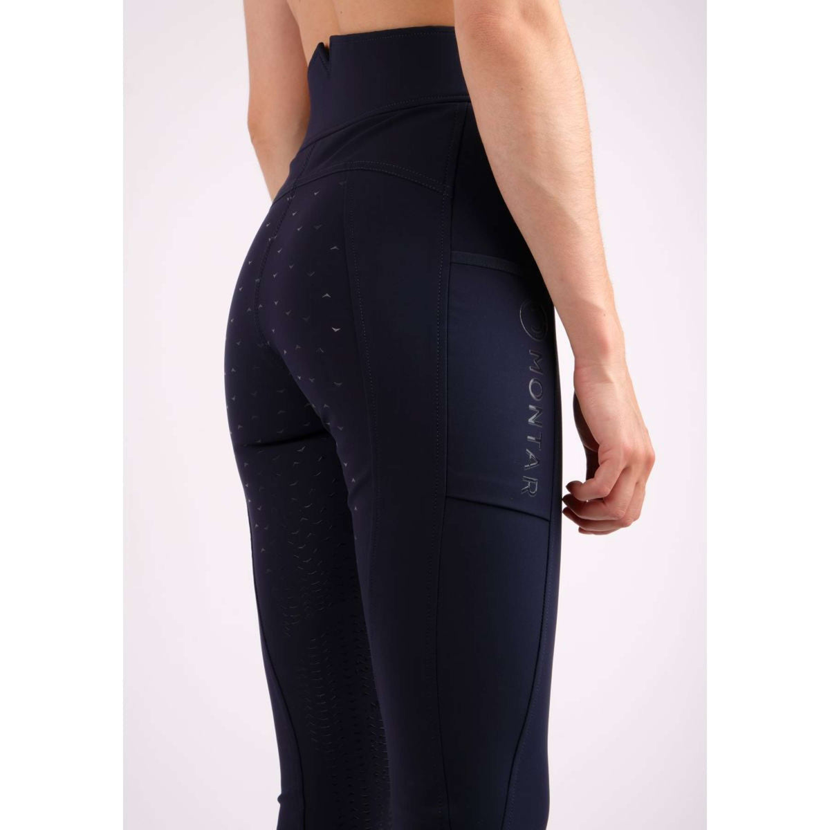 Montar Legging d'Équitation Kinsley Full Grip Marin