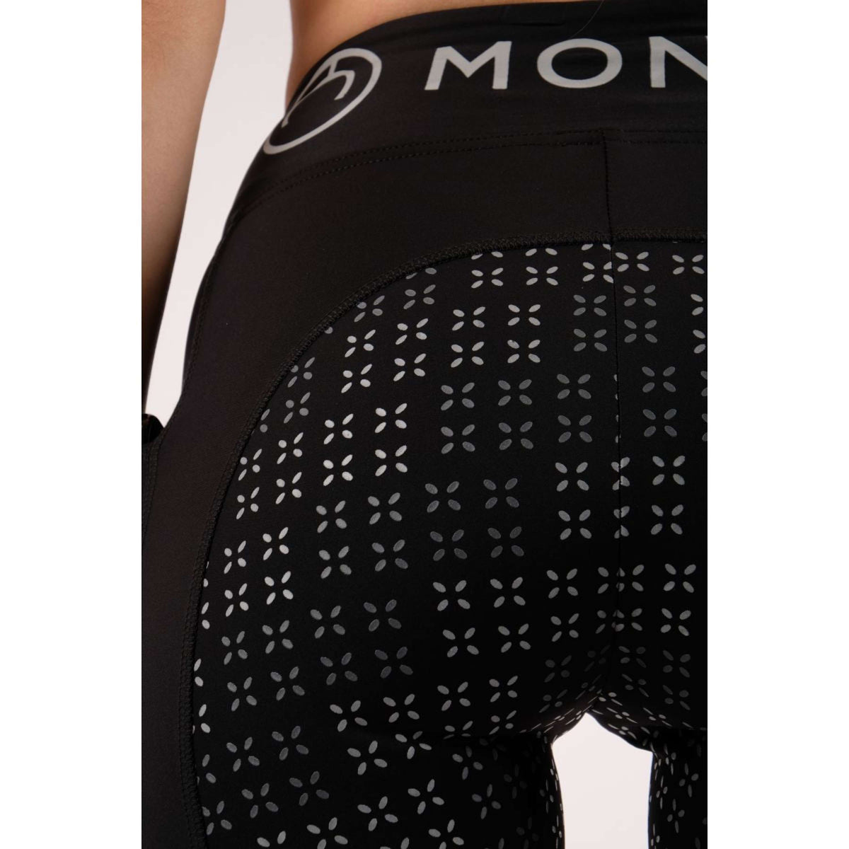 Montar Legging d'Équitation Selena Pull On Junior Full Grip Noir