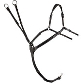 Montar Collier de Chasse Papillon ss Cuir Écologique Noir