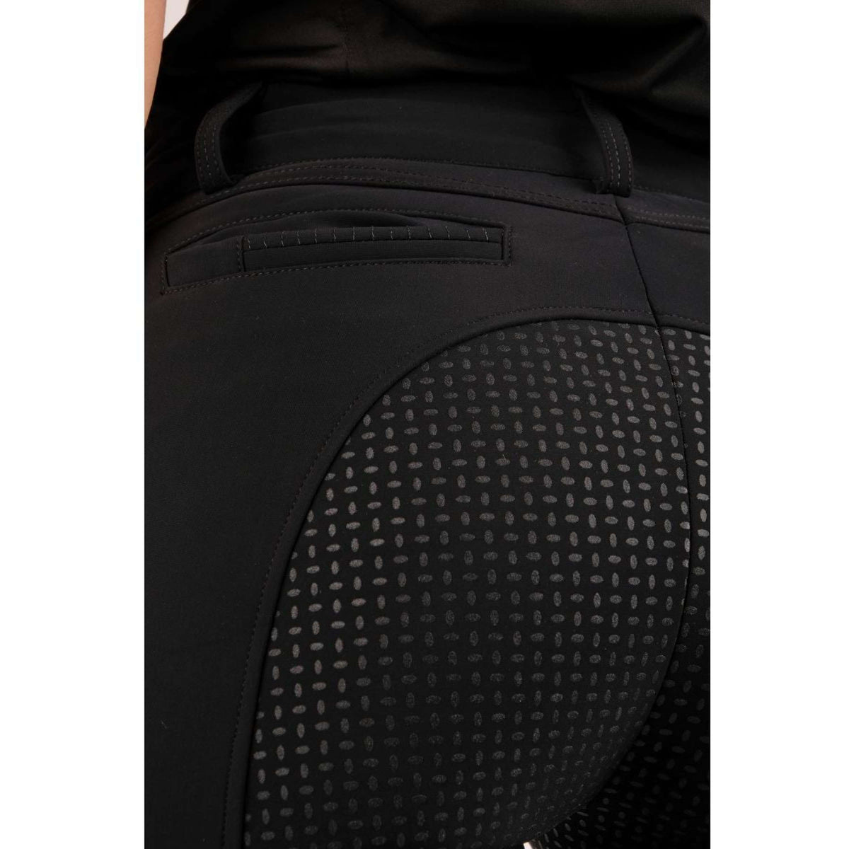 Montar Pantalon d'Équitation Magnolia Softtech Full Grip Noir