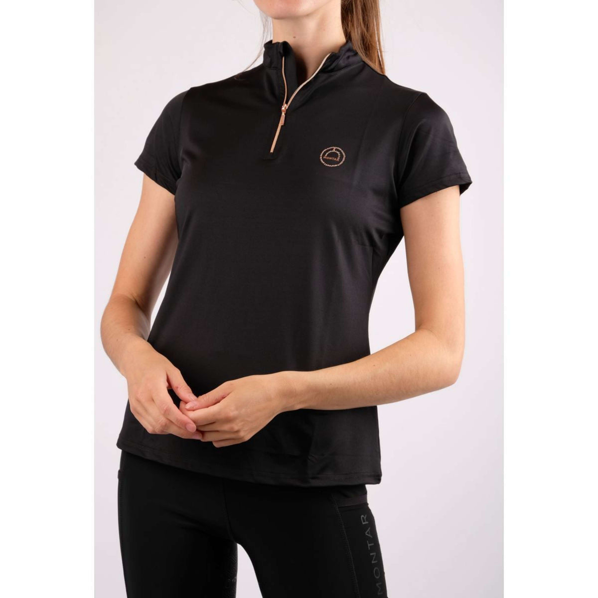 Montar Polo Everly Rosegold Junior Noir