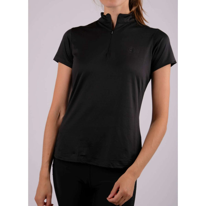 Montar Chemise Rebecca Manches Courtes Noir