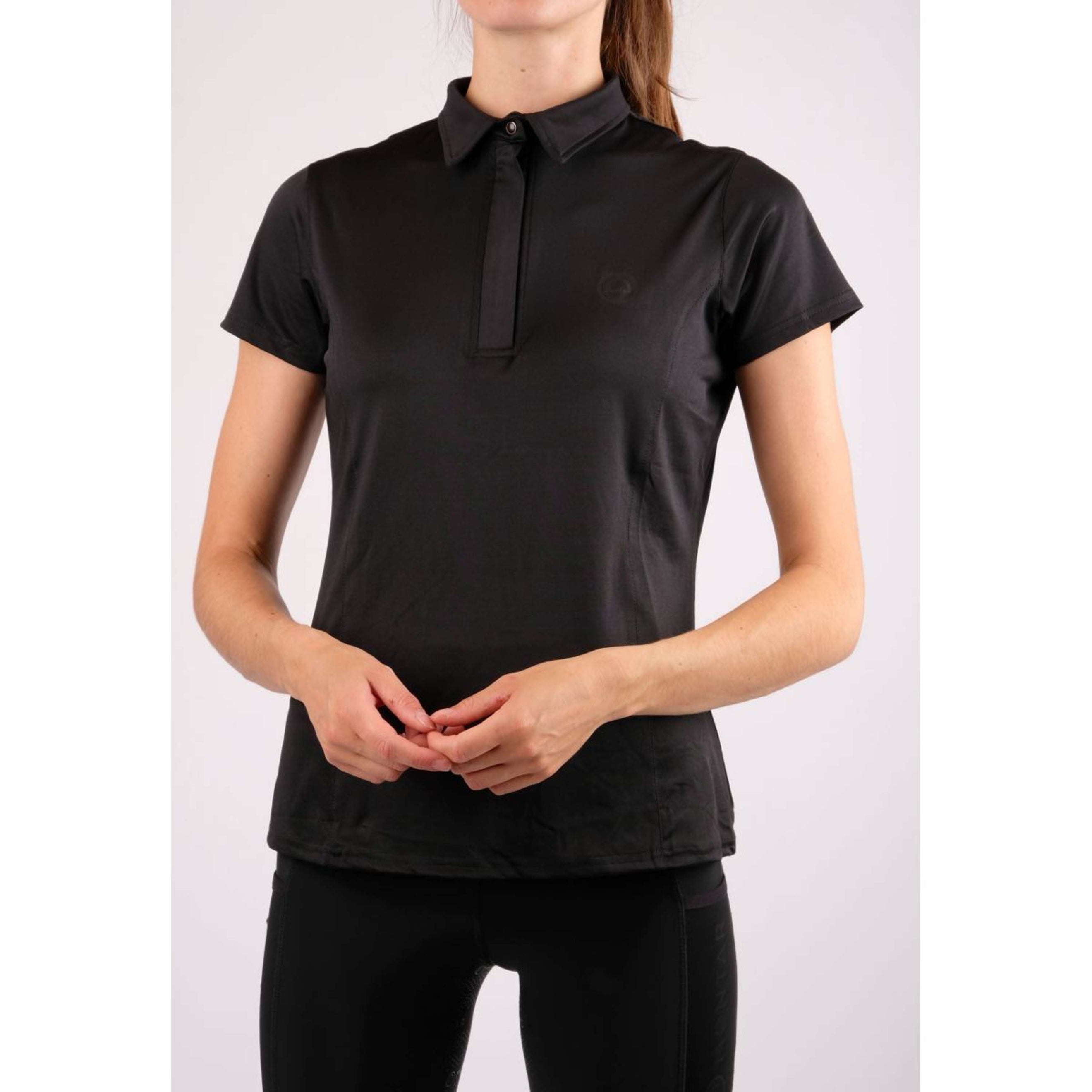 Montar Chemise Rebecca Manches Courtes Noir Montar Chemise Rebecca Manches Courtes Noir