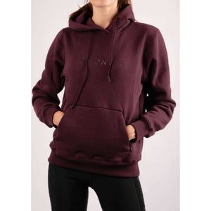 Montar Pull col Hoodie Nyla Prune