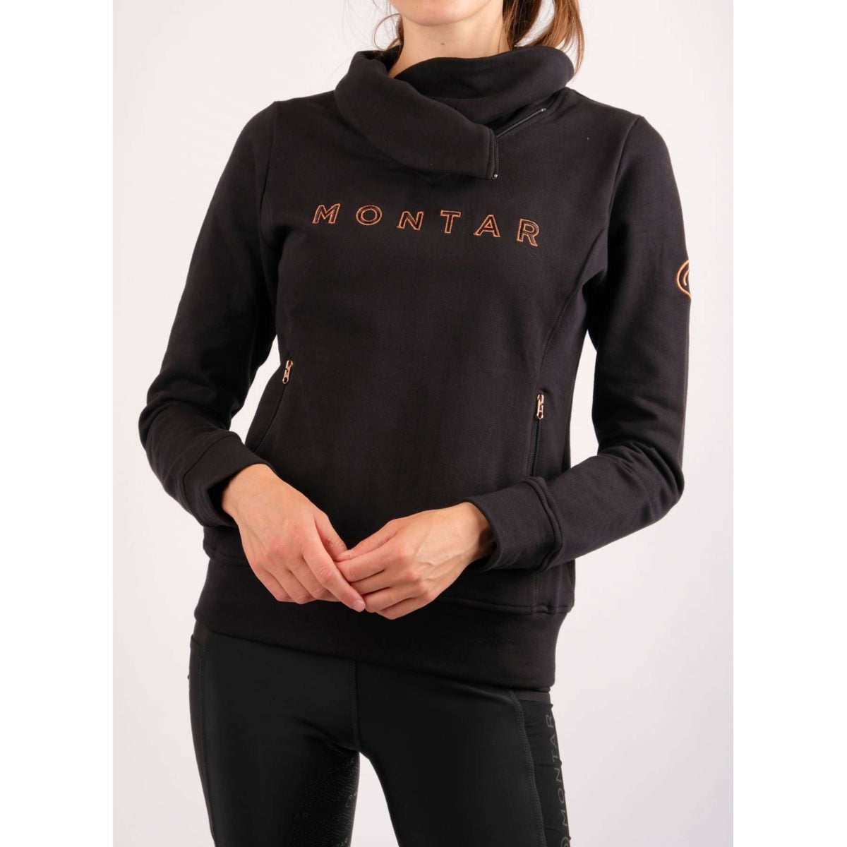 Montar Sweater Simone Rosegold Junior Noir