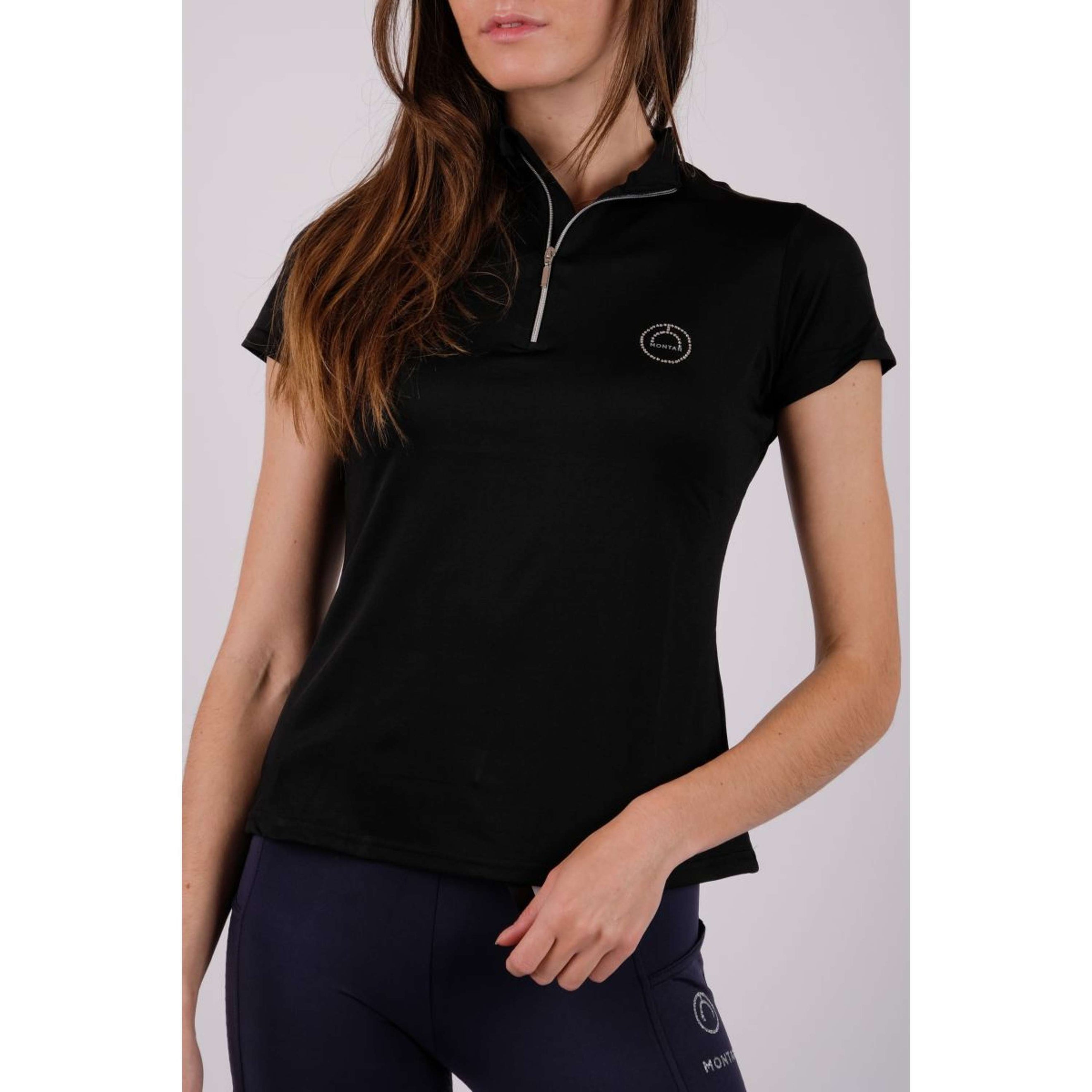 Montar Polo Everly Crystal Logo Noir