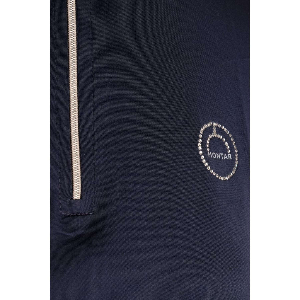 Montar Chemise Everly Crystal Logo Longues Manches Marin