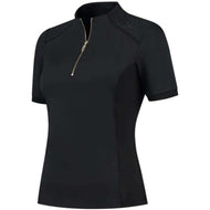 Mrs. Ros Chemise Training Manches Courtes Phantom Black