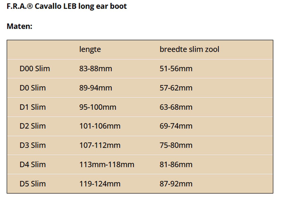 F.R.A. Cavallo Donkey/Long Ear Boot Noir