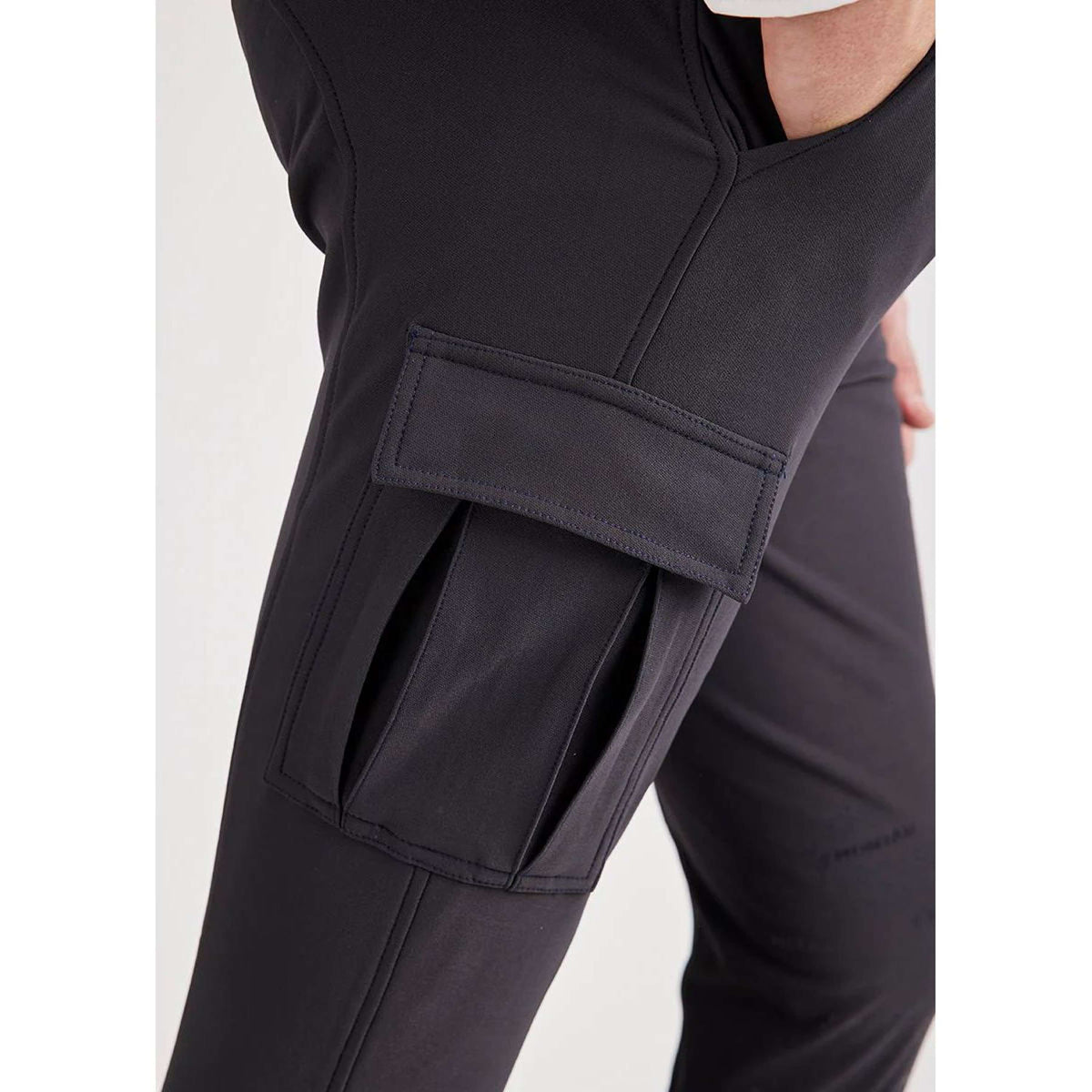 Montar Pantalon d'Équitation Cargo Pockets Marin