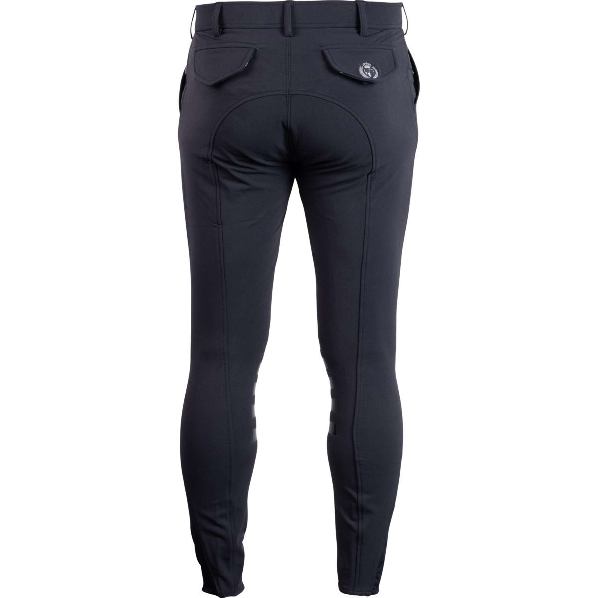 Montar Pantalon d'Équitation ESS Gary Prise de Genou Hommes Bleu