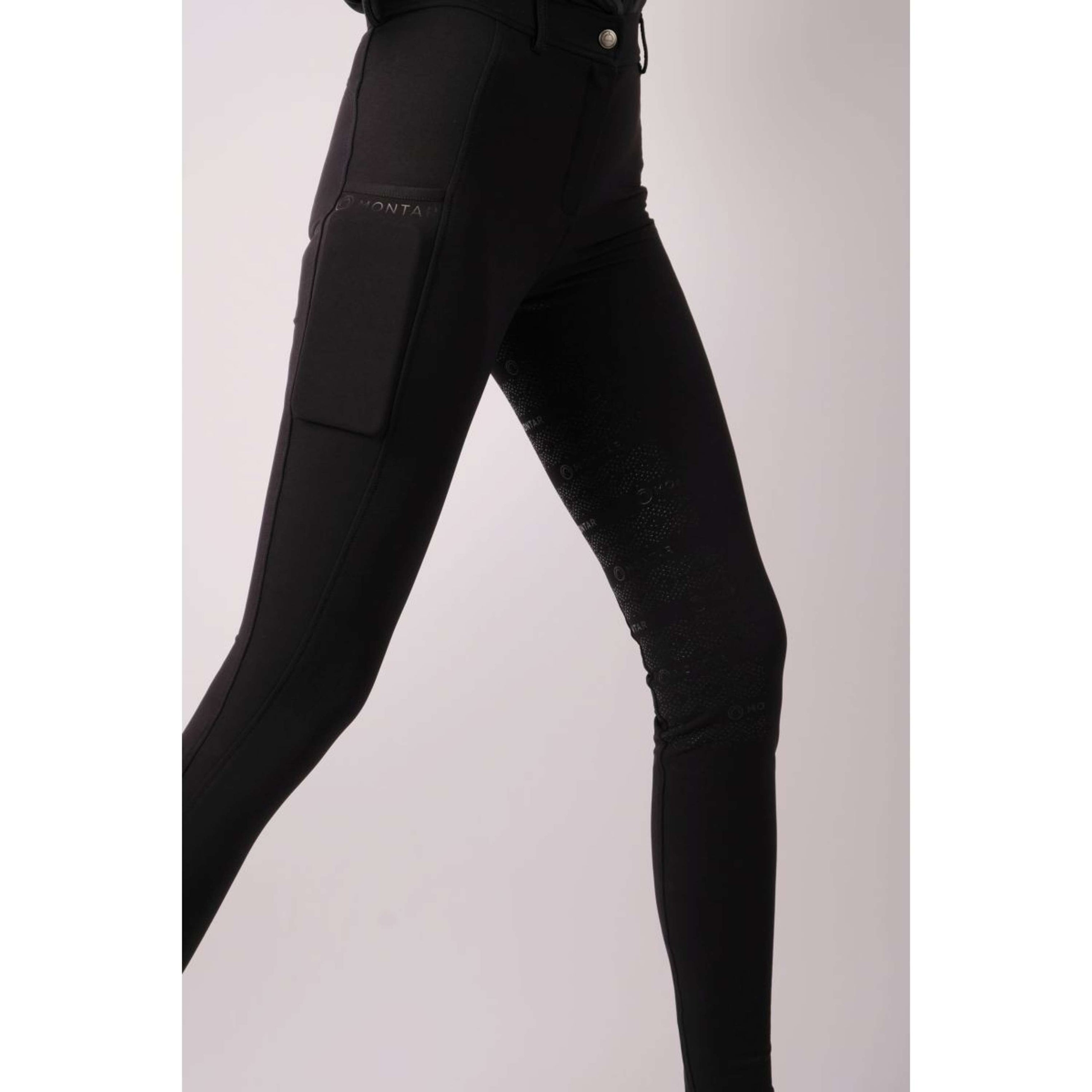Montar Pantalon d'Équitation Echo Knee Grip Marin