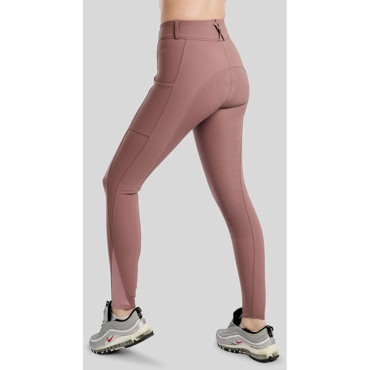 Montar Pantalon d'Équitation Megan Full Grip Dusty Rose