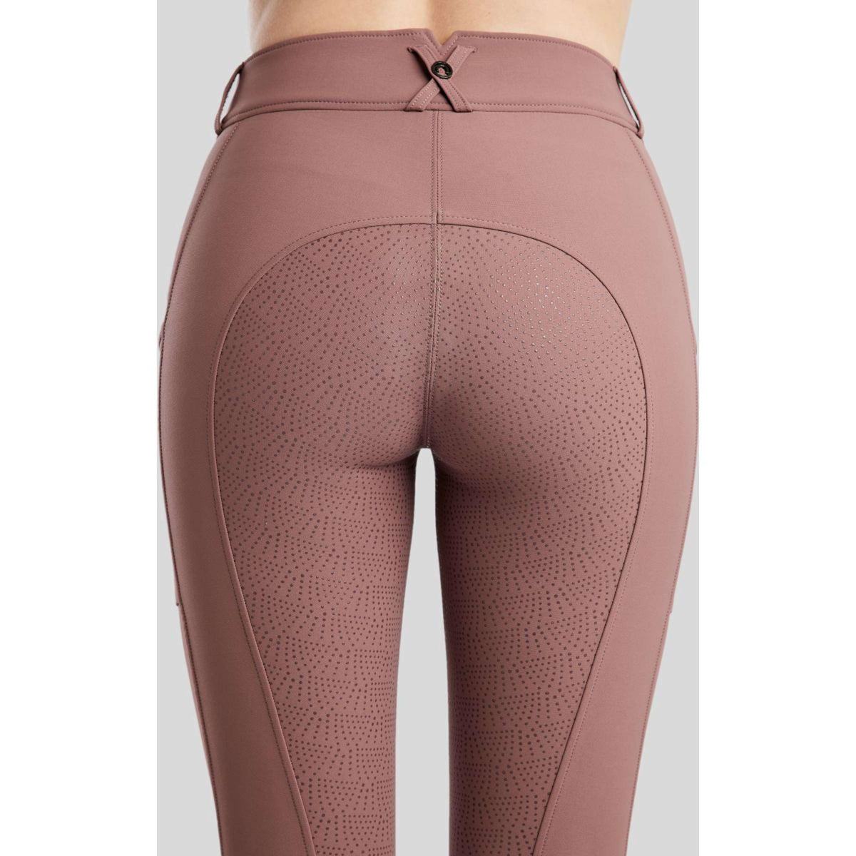 Montar Pantalon d'Équitation Megan Full Grip Dusty Rose