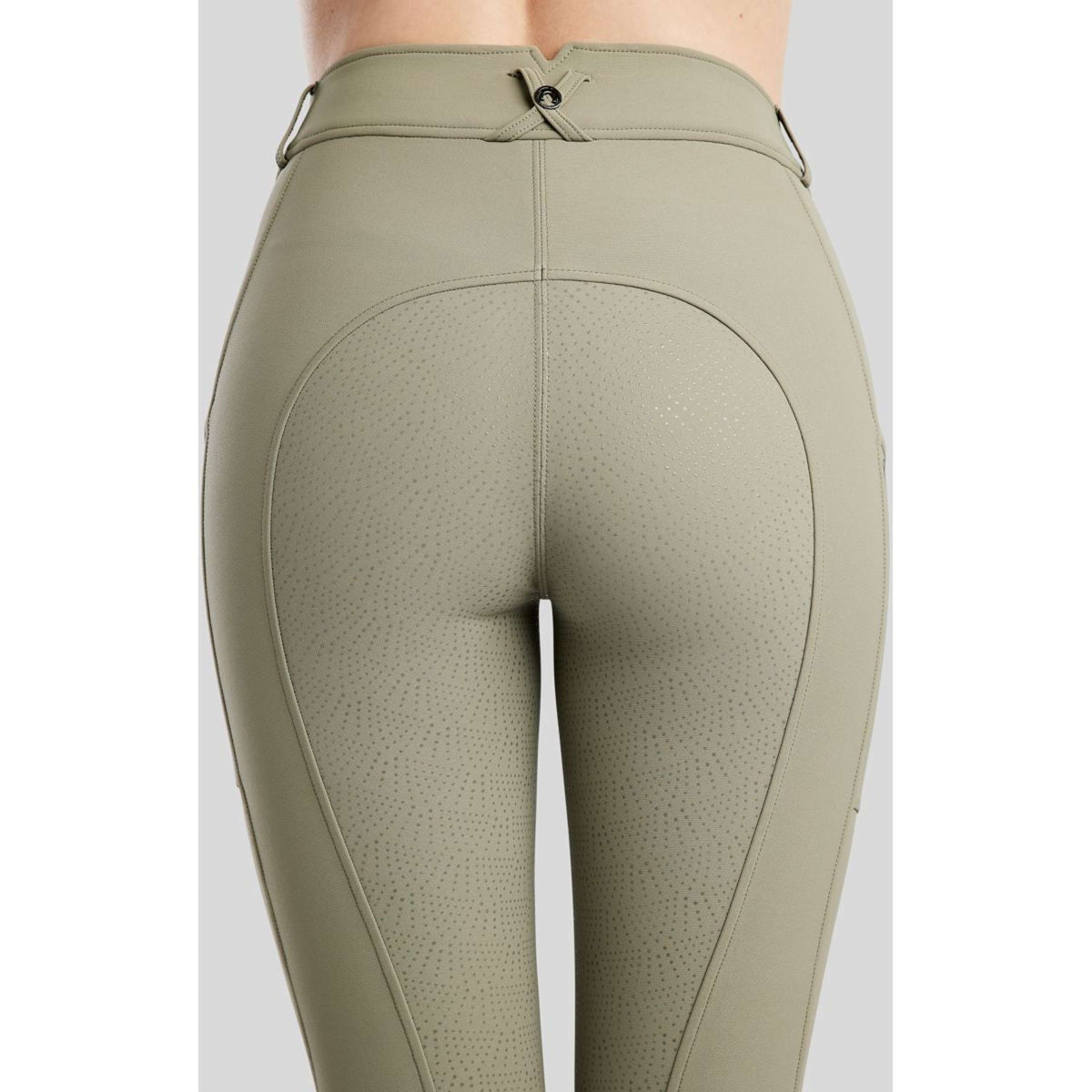Montar Pantalon d'Équitation Megan Full Grip Dusty Green