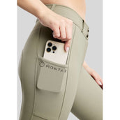 Montar Pantalon d'Équitation Megan Full Grip Dusty Green