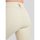 Montar Pantalon d'Équitation Megan Full Grip Gris clair