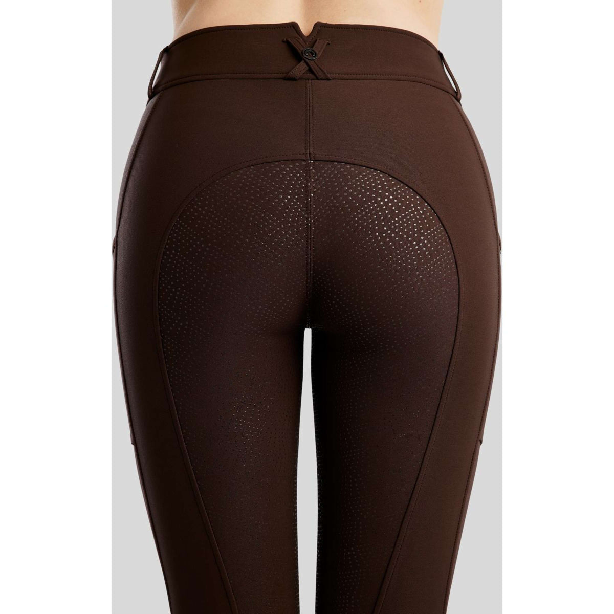 Montar Pantalon d'Équitation Megan Full Grip Marron