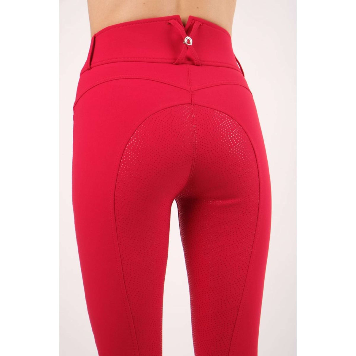 Montar Pantalon d'Équitation Ess Megan Highwaist Full Grip Jester Red