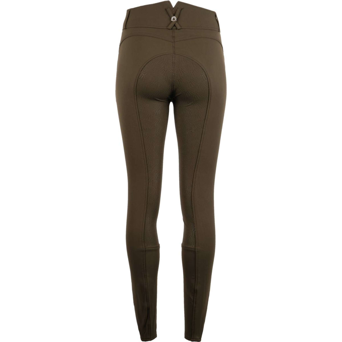 Montar Pantalon d'Équitation Ess Megan Highwaist Full Grip Olive