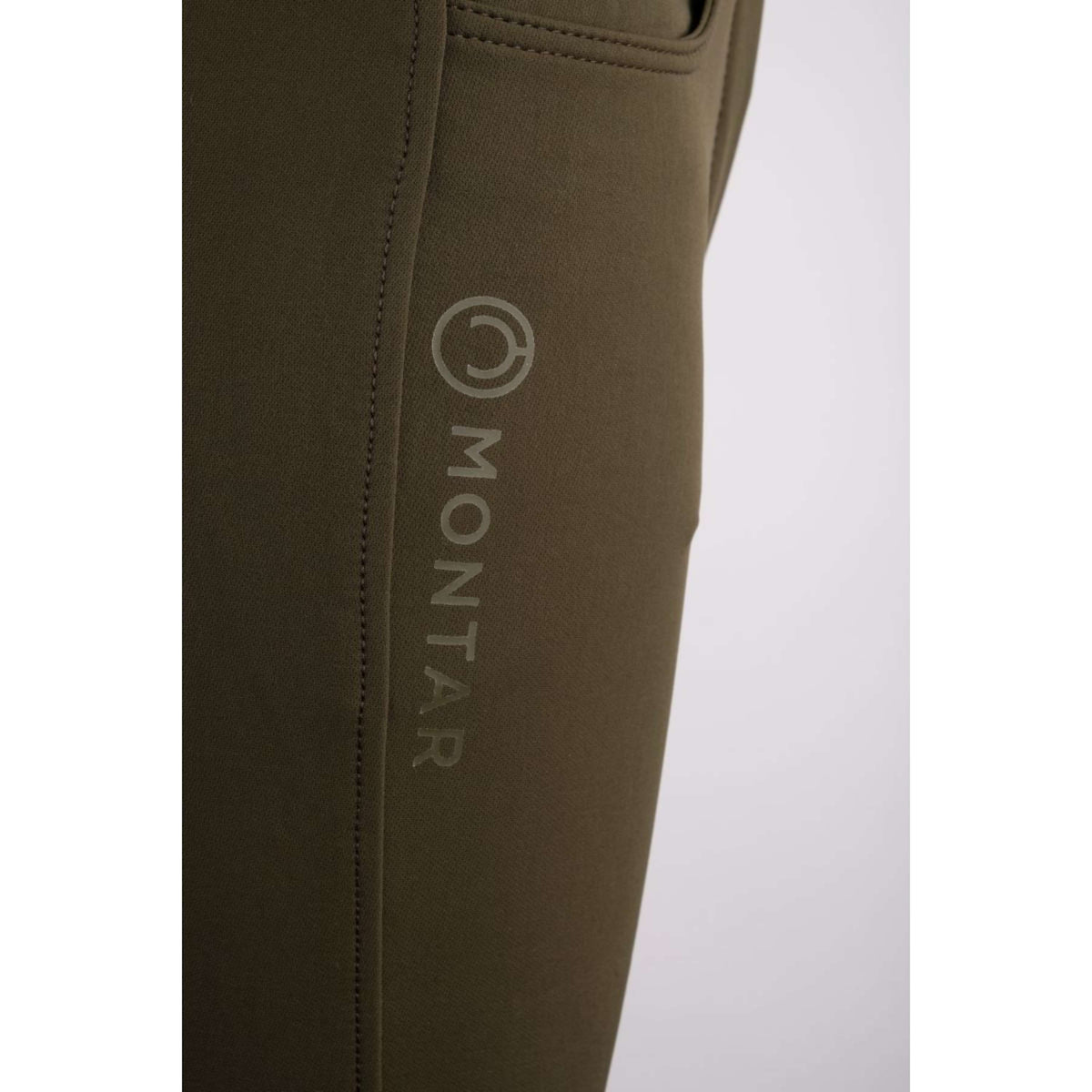 Montar Pantalon d'Équitation Ess Megan Highwaist Full Grip Olive