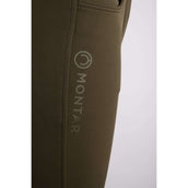 Montar Pantalon d'Équitation Ess Megan Highwaist Full Grip Olive
