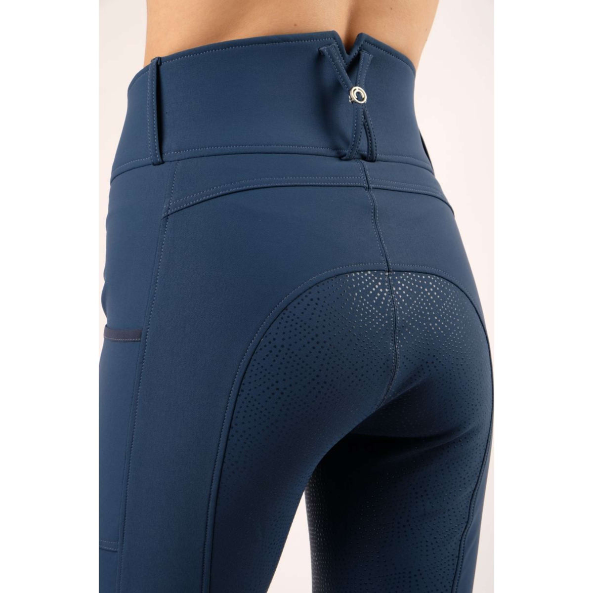 Montar Pantalon d'Équitation Mya extra Highwaist Full Grip Bleu moyen