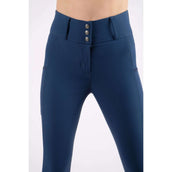 Montar Pantalon d'Équitation Mya extra Highwaist Full Grip Bleu moyen