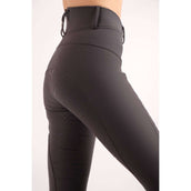 Montar Pantalon d'Équitation Julie Highwaist Full Grip Gris