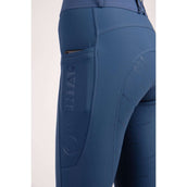 Montar Pantalon d'Équitation Nola Highwaist Full Grip Bleu moyen