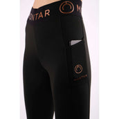 Montar Legging d'Équitation Colene Full Grip Noir