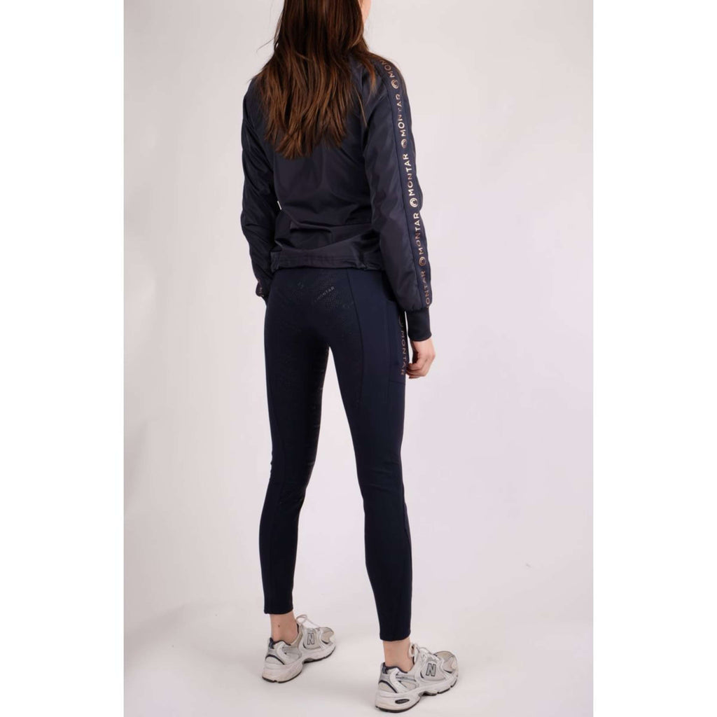 Montar Legging d'Équitation Michelle Rosegold Logo Marin